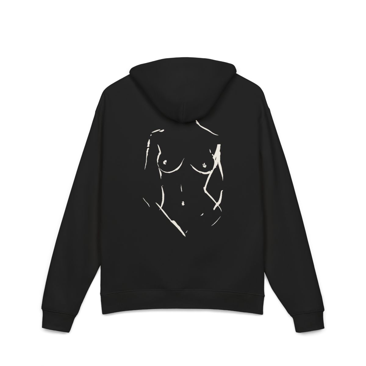 Bare Form — Relaxed Hoodie — supplier mockup
