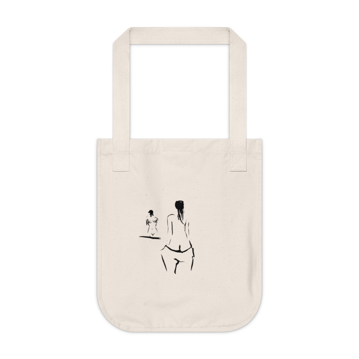 On Reflection — Canvas Tote — supplier mockup